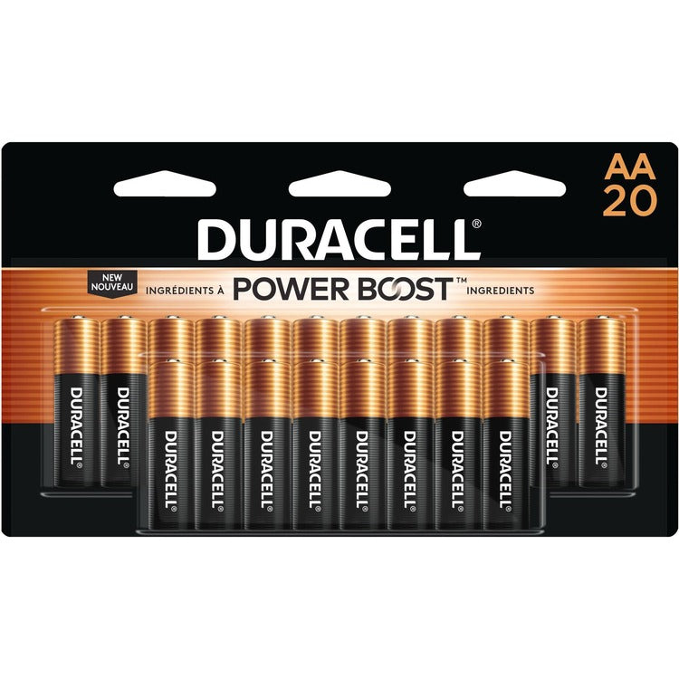Duracell Coppertop Alkaline AA Batteries [SKU - DURMN1500B20]PK