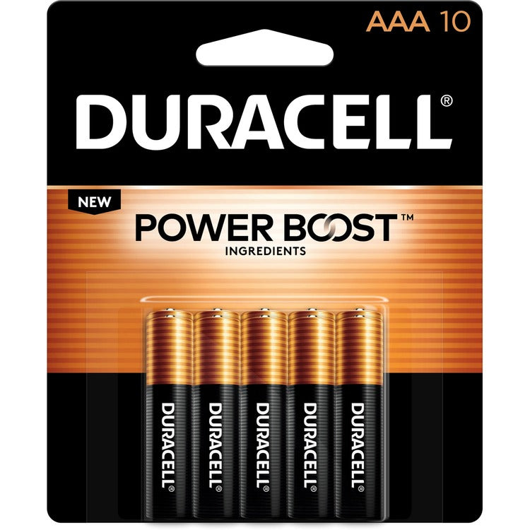 Duracell Coppertop Alkaline AAA Batteries [SKU - DURMN2400B10Z]PK