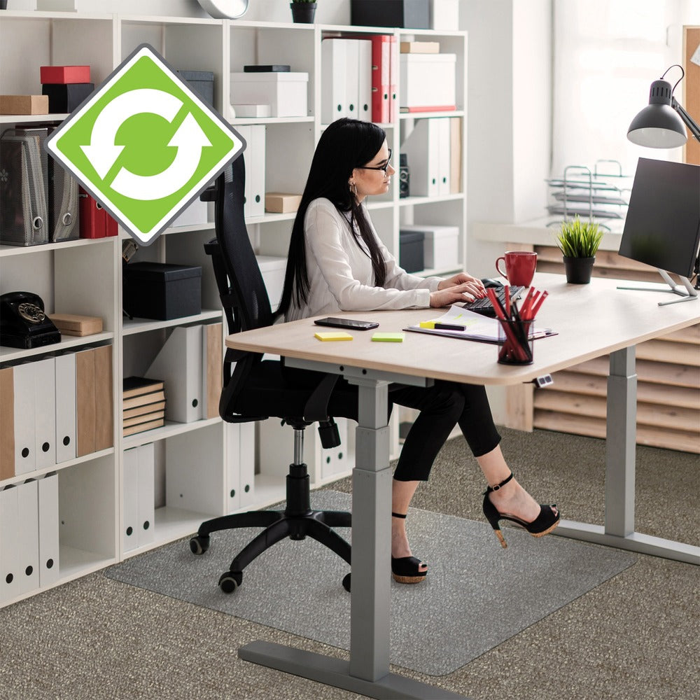 Ecotex Evolutionmat Standard Pile Rectangluar Chair Mat [SKU - FLRECO113648EP]EA