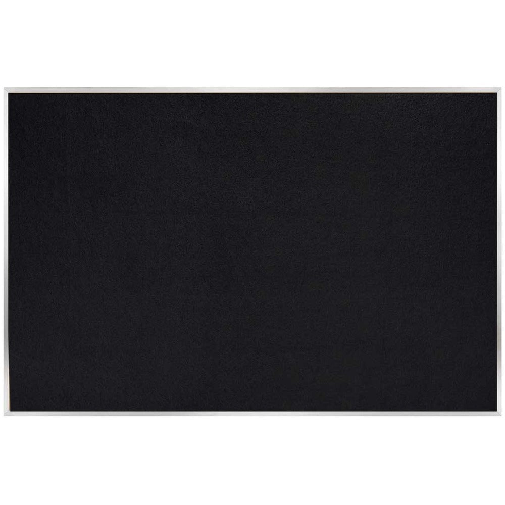Ghent Recycled Bulletin Board with Aluminum Frame [SKU - GHEATR412BK]EA