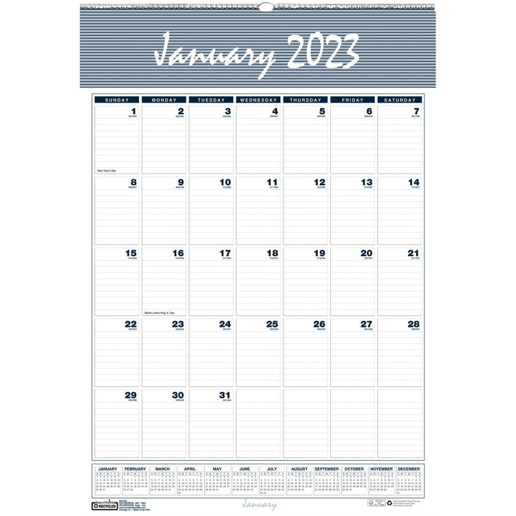 House of Doolittle Bar Harbor 17" Wall Calendar [SKU - HOD332]EA