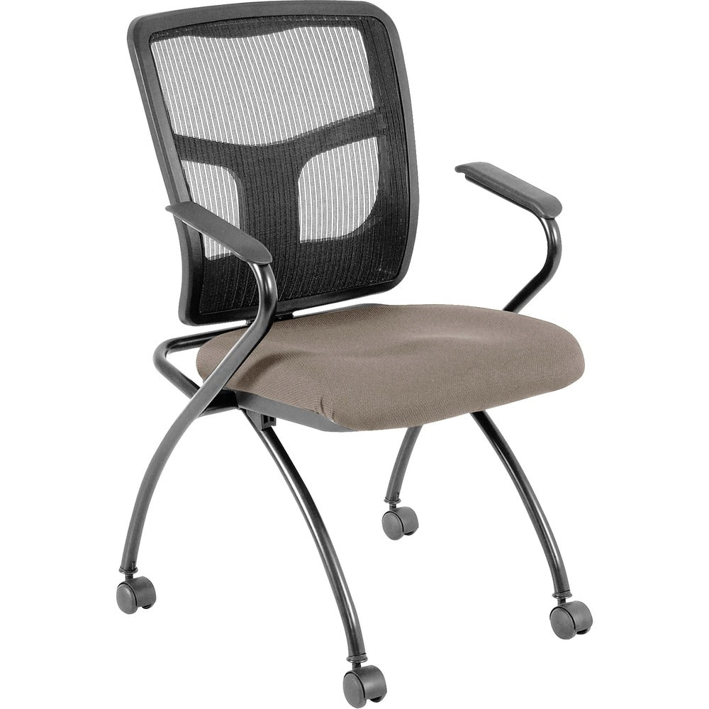Lorell Ergomesh Nesting Chairs with Arms [SKU - LLR84374008]CT