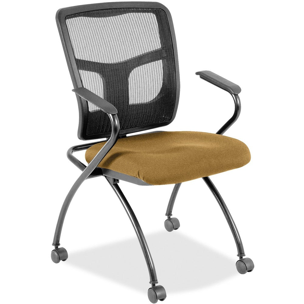 Lorell Ergomesh Nesting Chairs with Arms [SKU - LLR8437429]CT