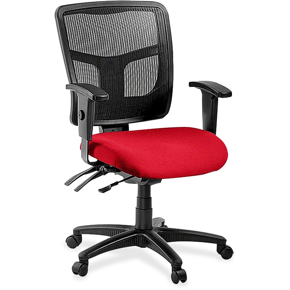 Lorell ErgoMesh Series Managerial Mid-Back Chair [SKU - LLR8620191]EA