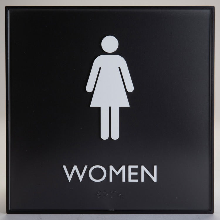 Lorell Restroom Sign [SKU - LLR02656]EA