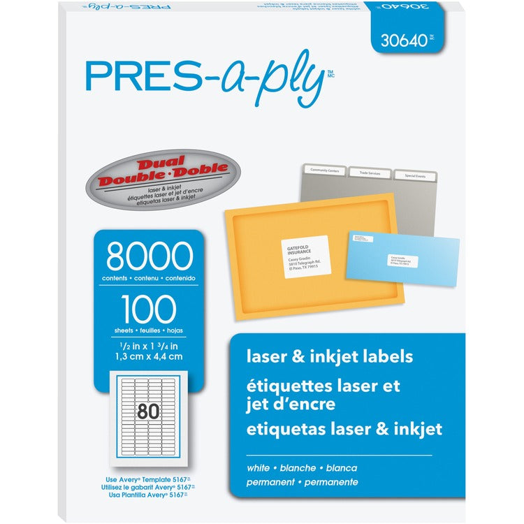PRES-a-ply Address Label [SKU - AVE30640]CT