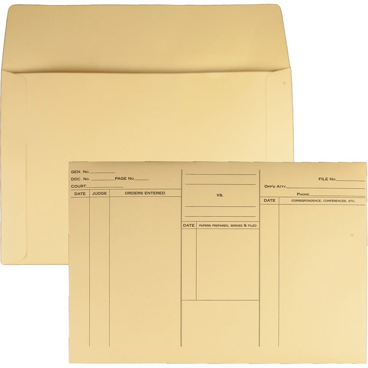 Quality Park Attorney's File Style Fold Flap Envelope [SKU - QUA89701]BX