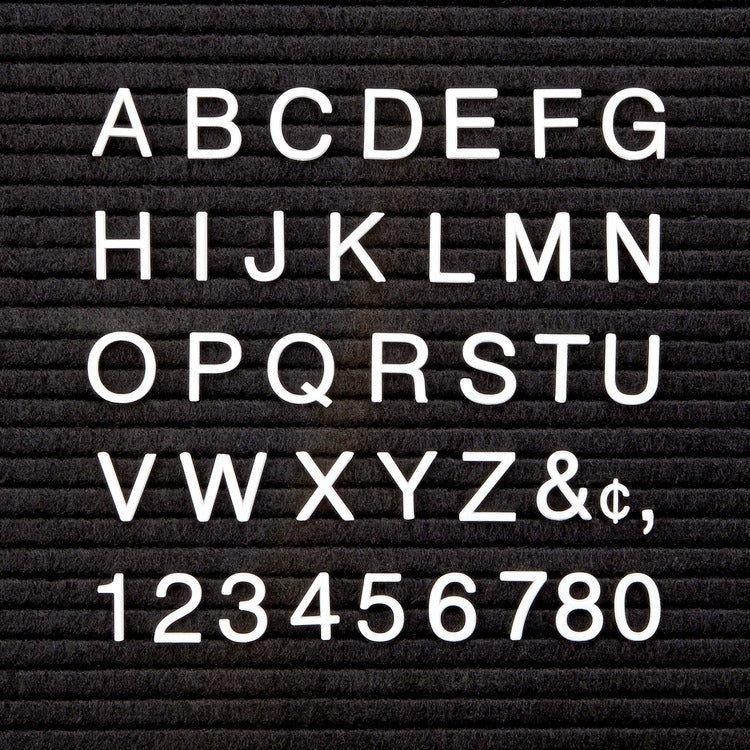 Quartet Felt Letter BoardCharacter Set [SKU - QRT4423]ST