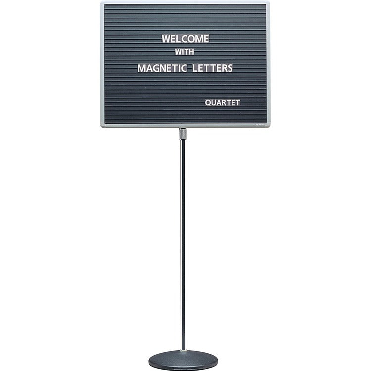 Quartet Single-Pedestal Letter Board [SKU - QRT7920M]EA