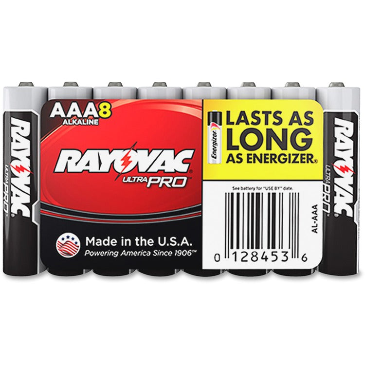 Rayovac Ultra Pro Alkaline AAA Batteries [SKU - RAYALAAA8JCT]CT
