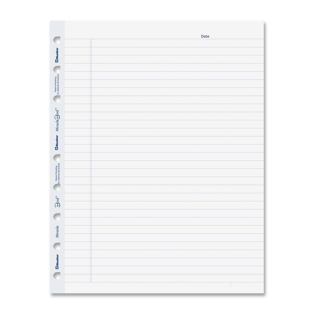 Blueline MiracleBind Notebook Refill Pages