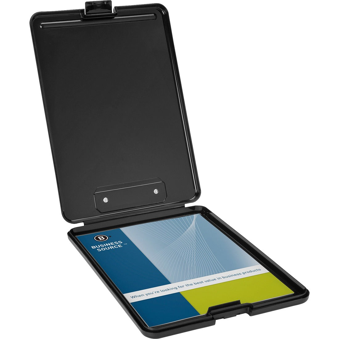 Business Source Plastic Storage Clipboard