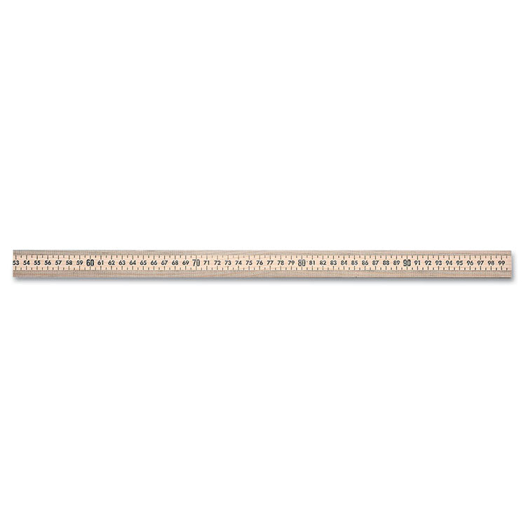 Wooden Meter Stick, 39.5" Long, Natural