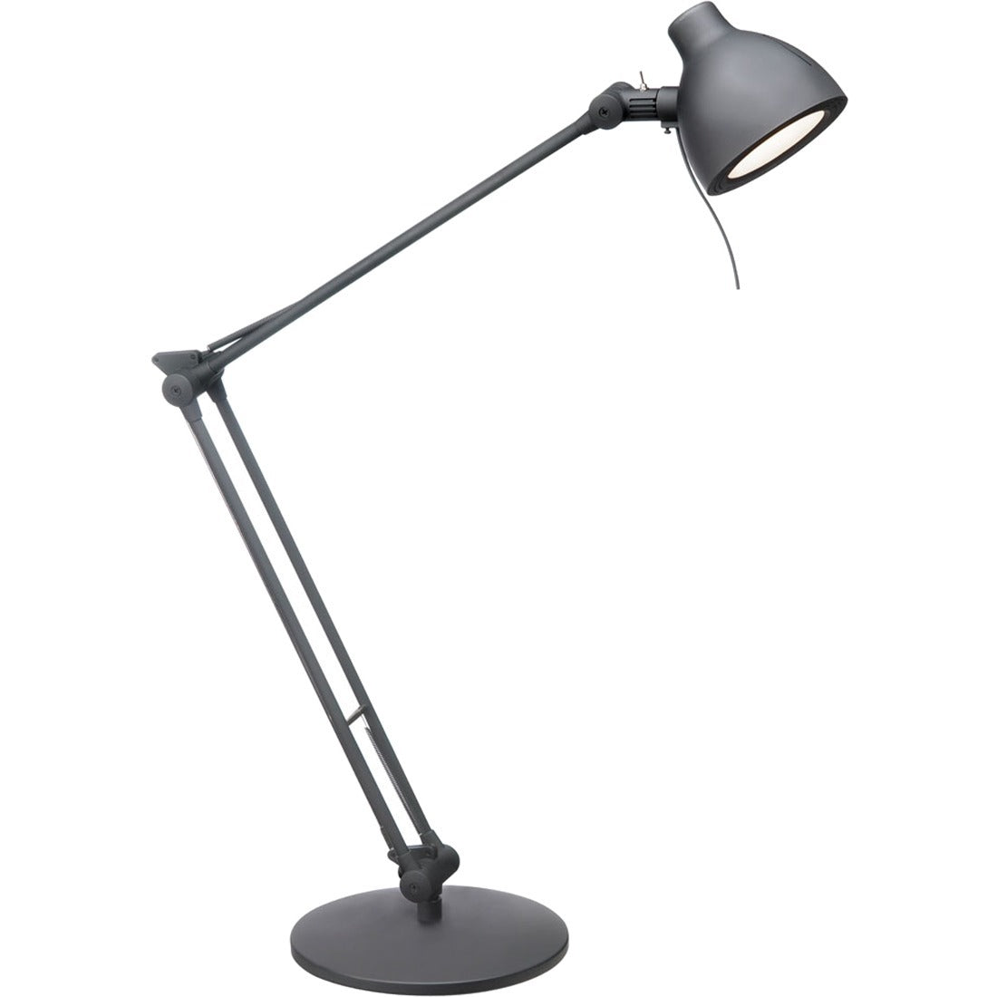 Dainolite LED Desk Lamp, Matte Black