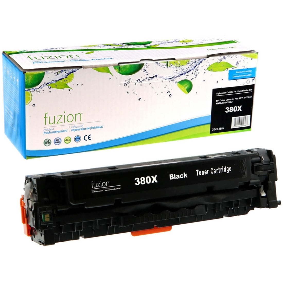 fuzion Remanufactured Toner Cartridge - Alternative for HP 312X - Black
