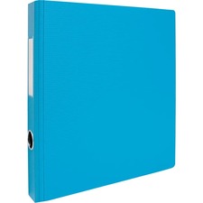 Geocan 1" Textured Heavy-duty Binder, Light Blue