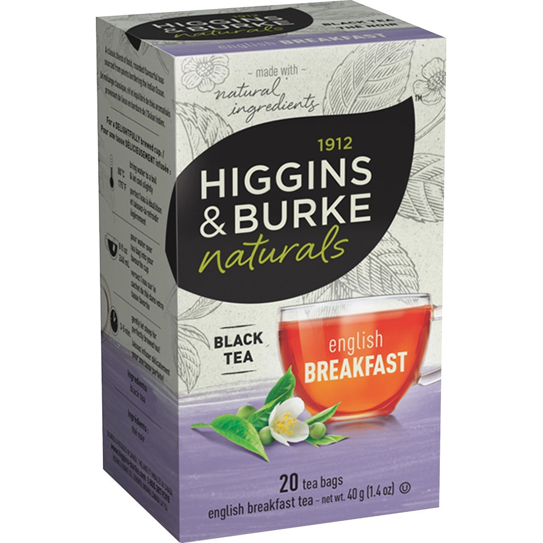 Higgins & Burke Naturals English Breakfast Black Tea