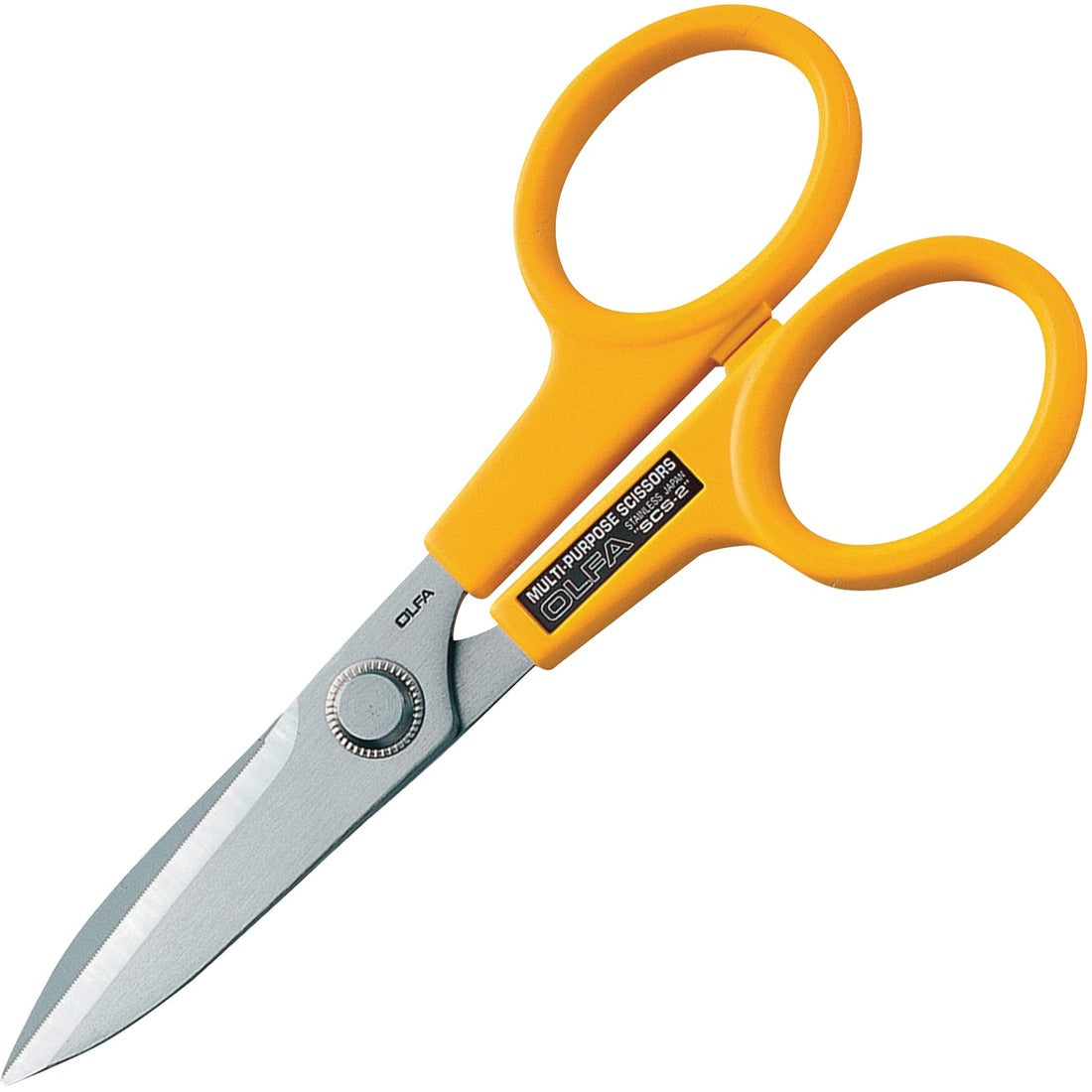 Olfa 7" Stainless Steel Serrated Edge Scissors (SCS-2)