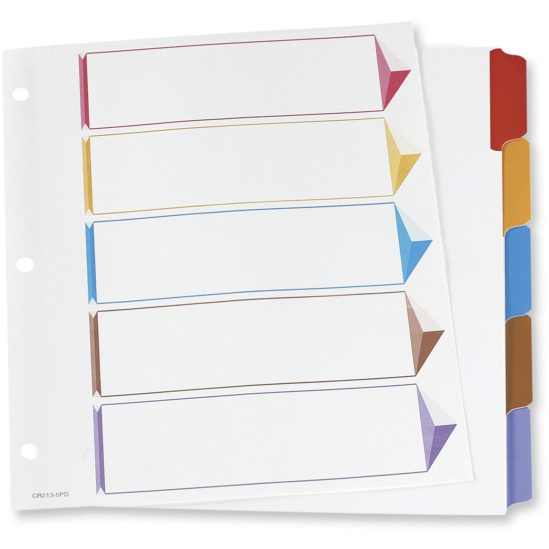 Oxford Color Coded Index Divider