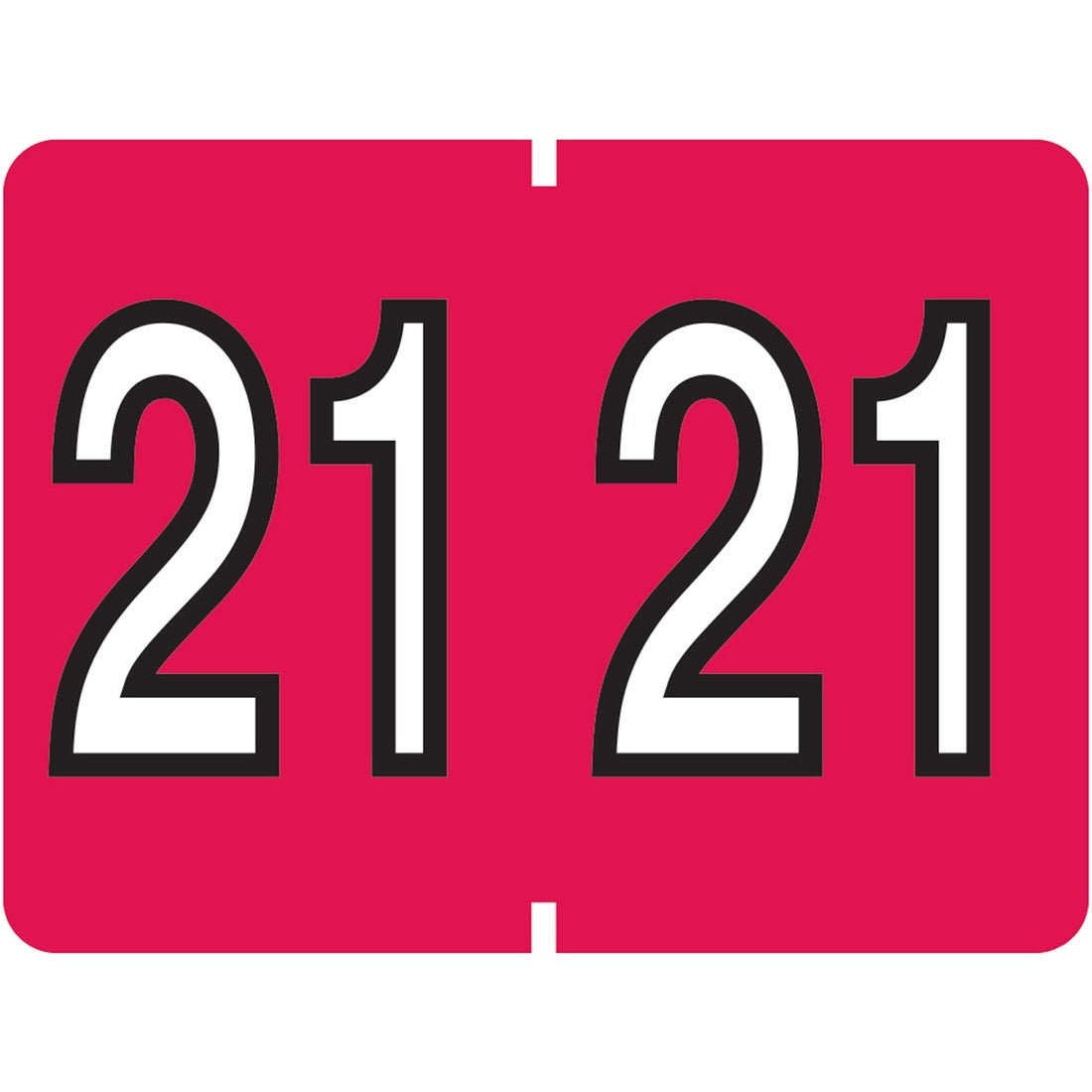 Pendaflex Purple End Tab Year Labels