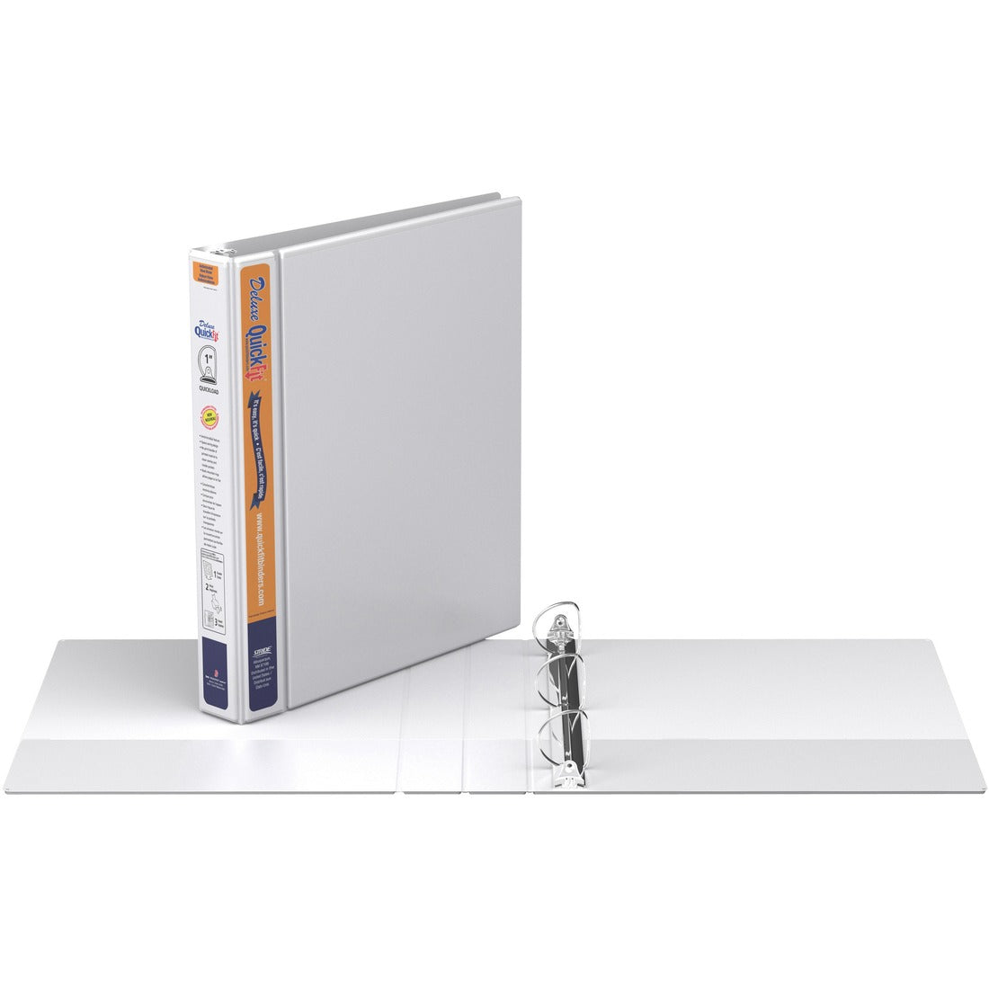 QuickFit QuickFit Round Ring Deluxe View Binder