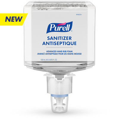 [ES4] PURELL Advanced Hand Rub Foam 1200 mL Refill for PURELL ES4 Push-Style Hand Sanitizer Dispensers (2/case)