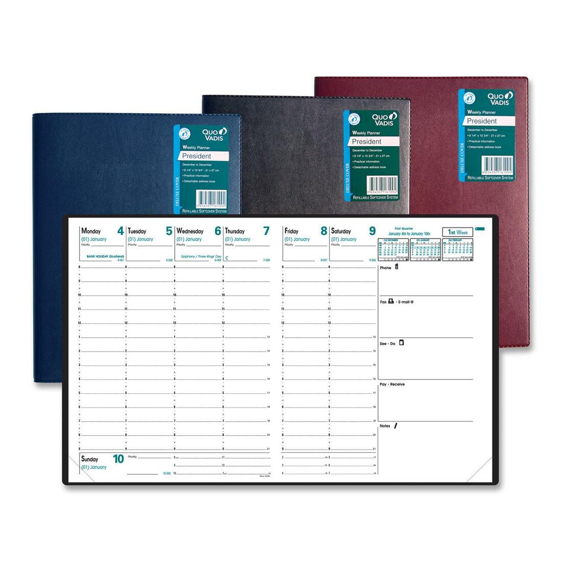 Quo Vadis The President Agenda Planning Diary