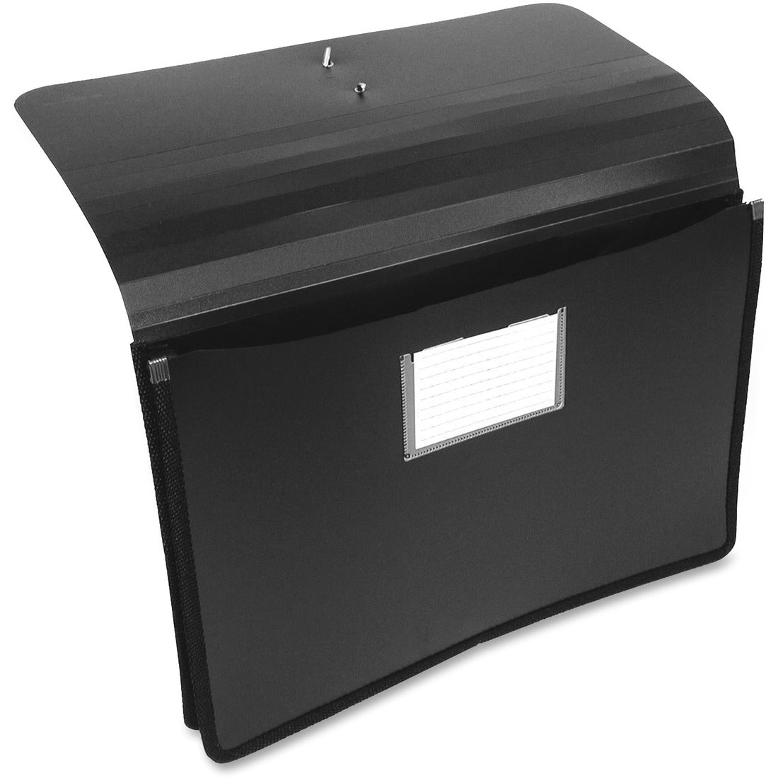 Winnable Poly Expanding Portfolio - Legal - 10" x 15" Sheet Size - 5 1/4" Expansion - Assorted - 1 Each