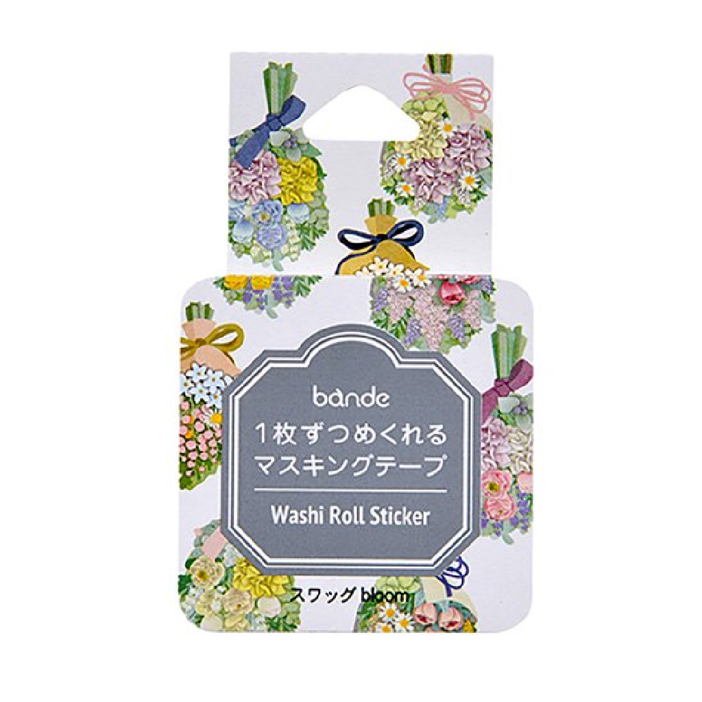 Bande Masking Roll Sticker Flower Bloom