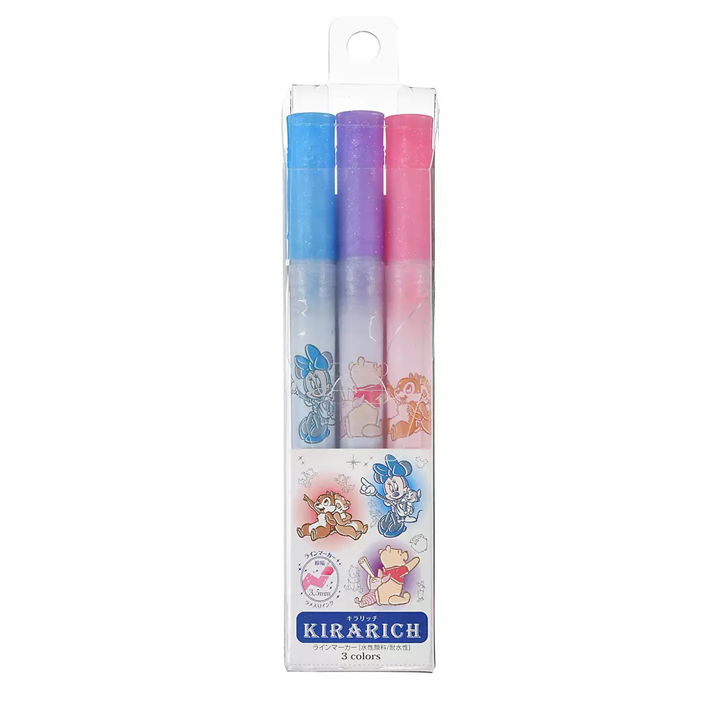 Disney Character Line Marker Kirarich Starry Sky