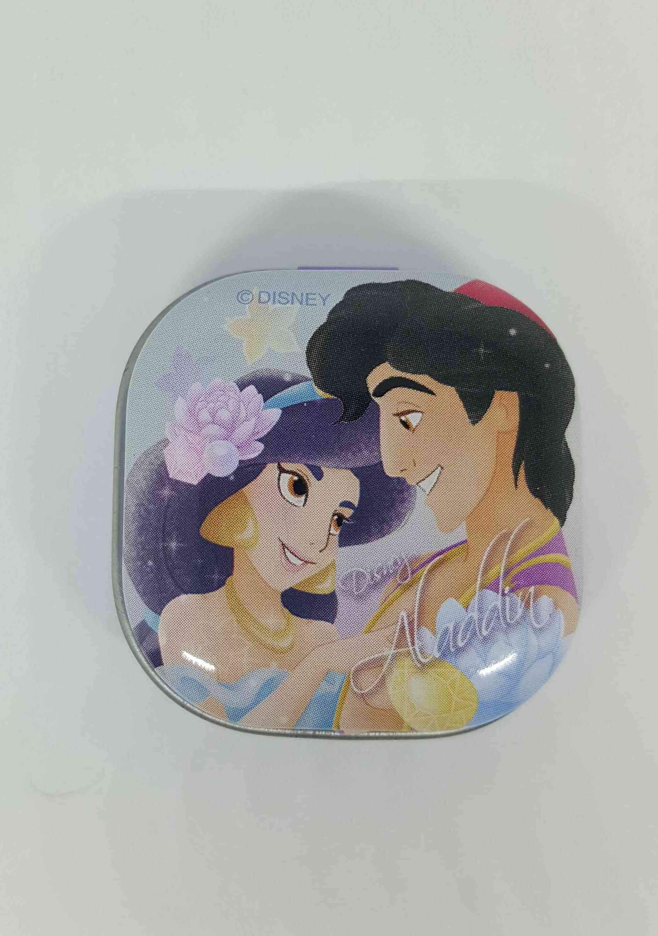 Disney Tin Case Sticker Aladdin & Jasmine