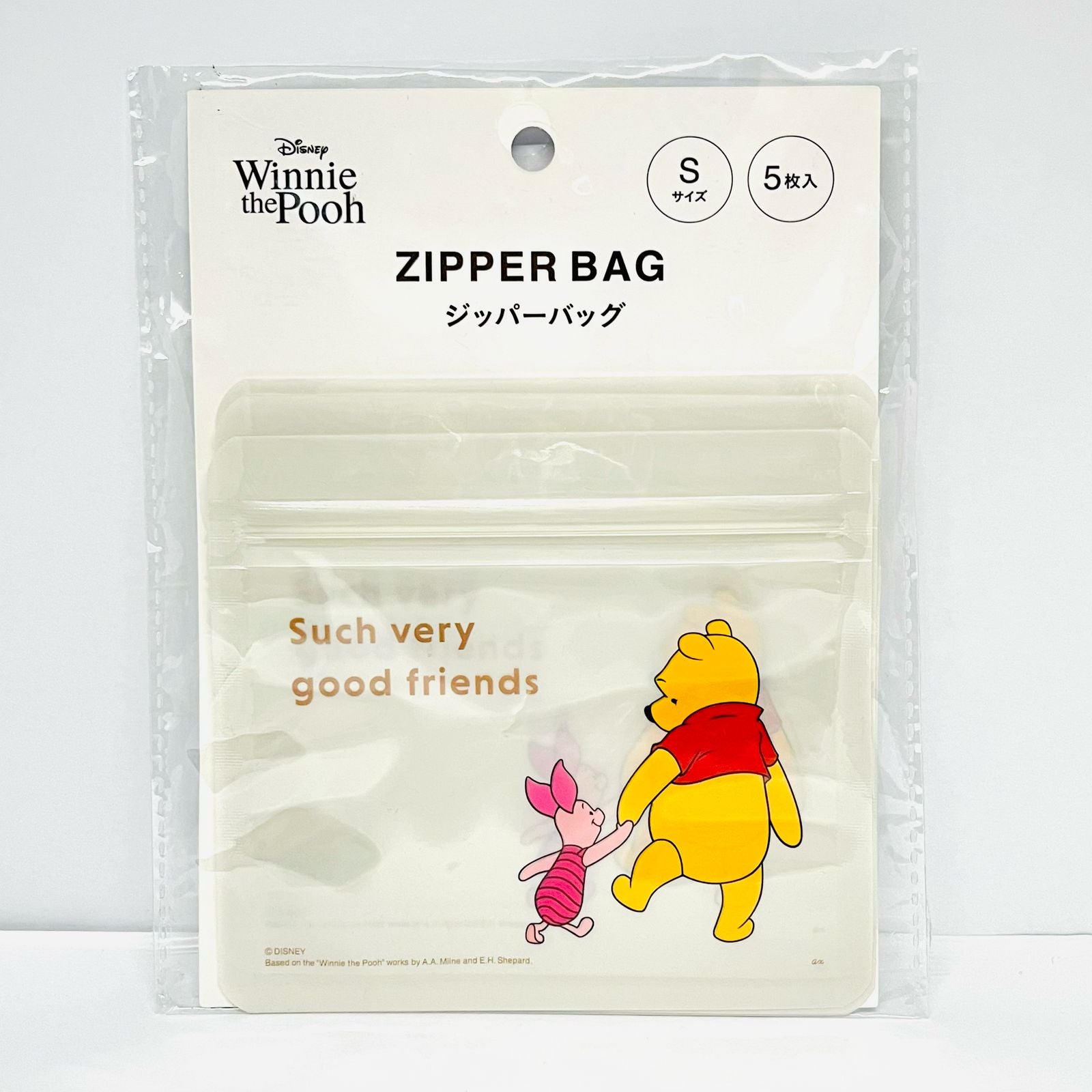Disney Zipper Bag Winnie the PoohSize S