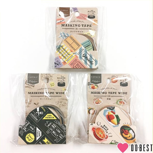 Dobest Daily Masking TapeFood Ticket