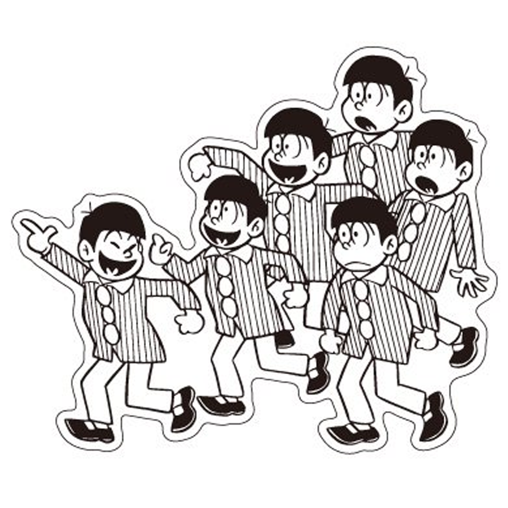 Greeting Life Postcard FUJIO AKATSUKA Osomatsu-kun