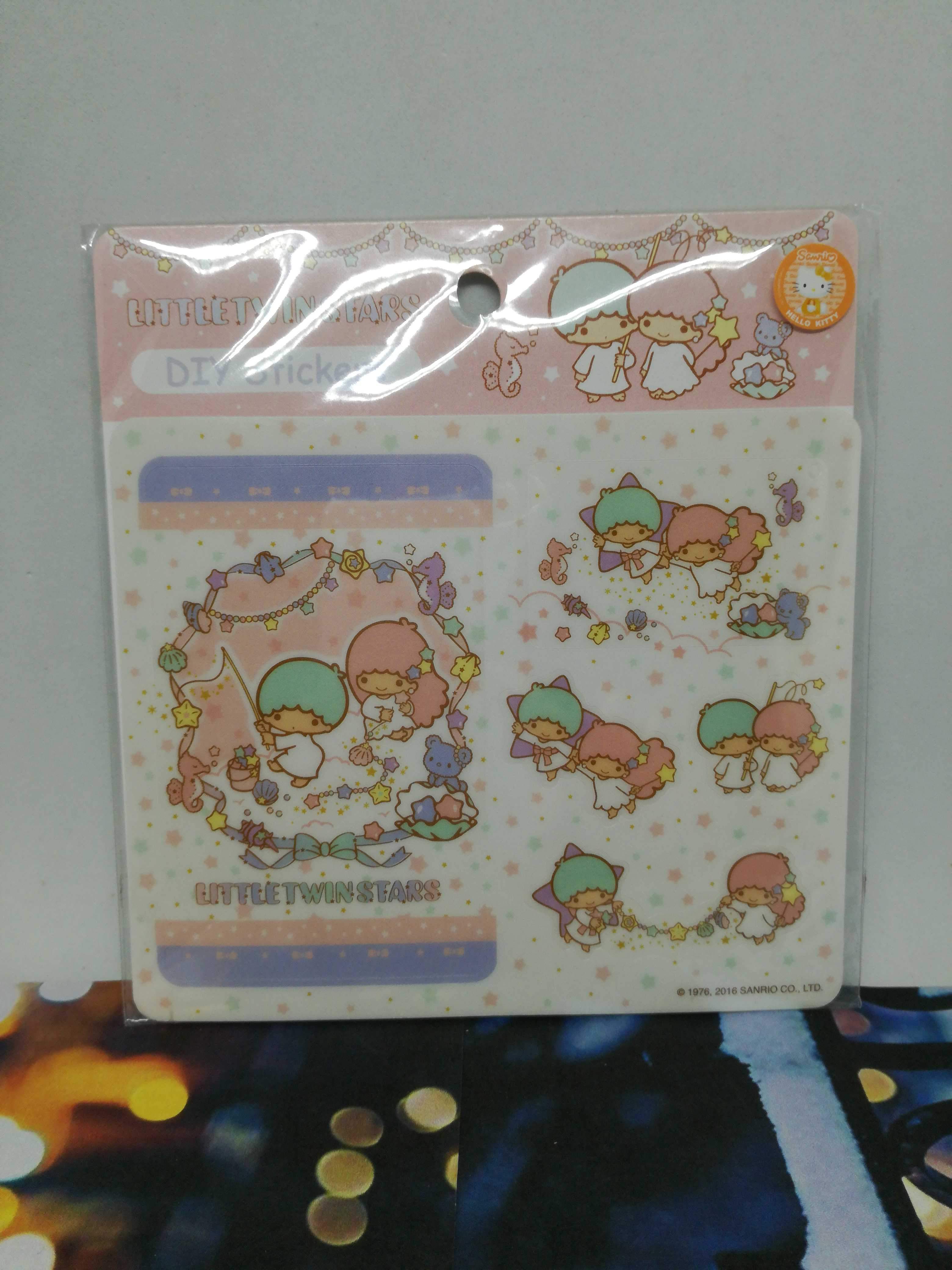 Little Twin Stars DIY Stickers
