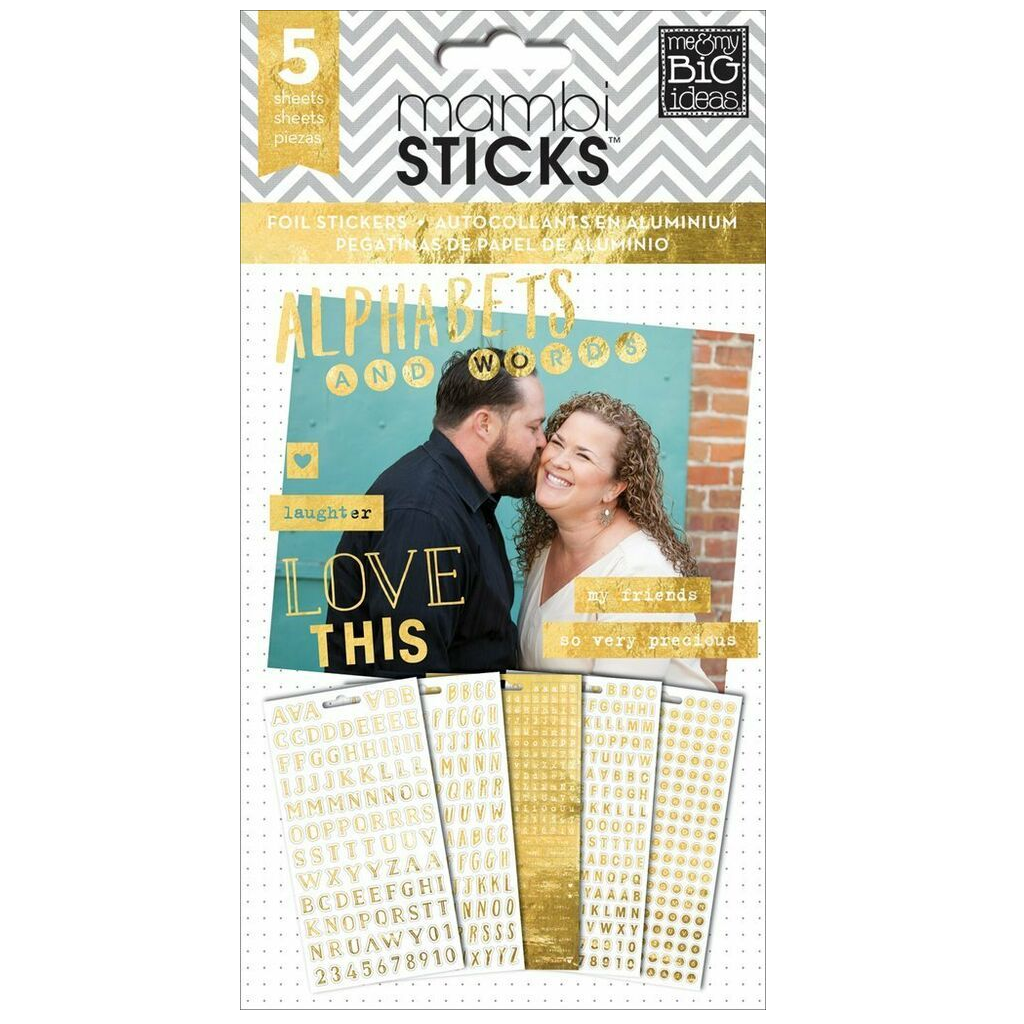 Me & My Big Ideas Sticks Alphabet Stickers