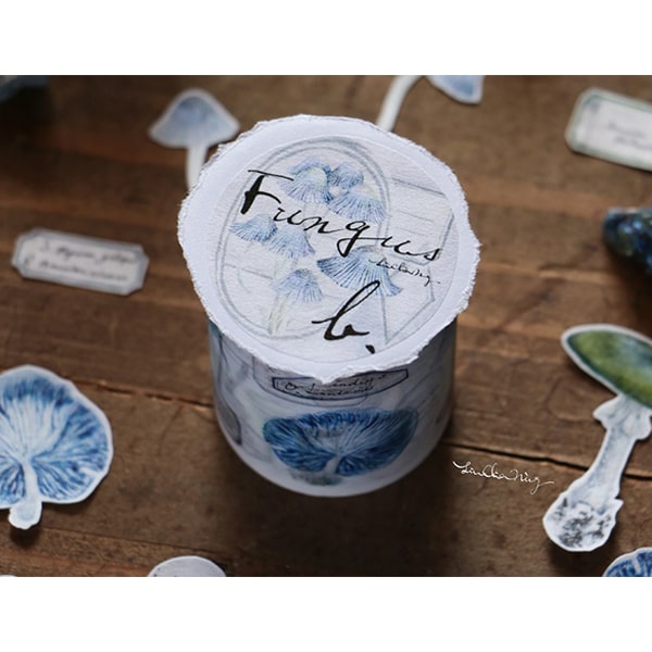 Lin Chia Ning Masking Tape - Fungus Mushroom