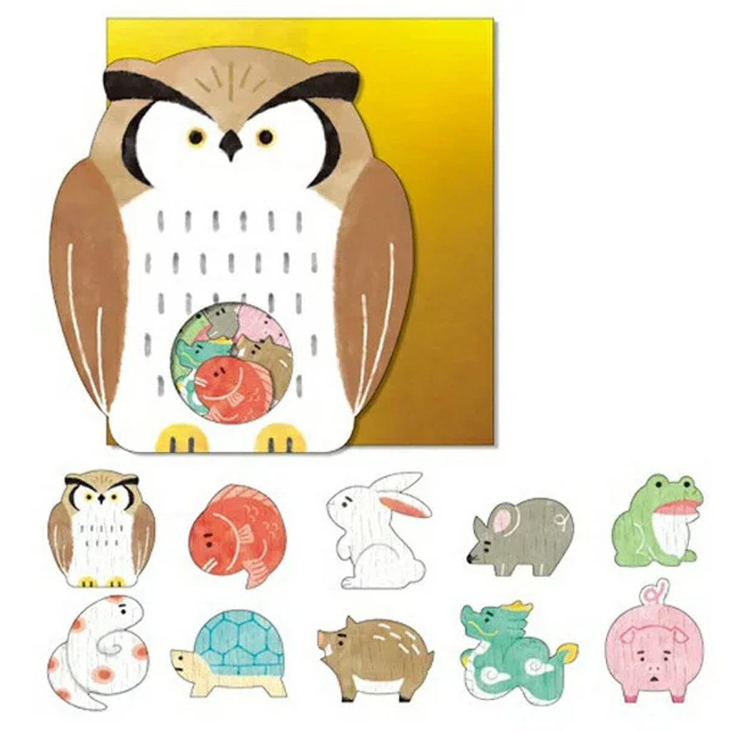 Mind Wave Nippon Seal Sticker Animals