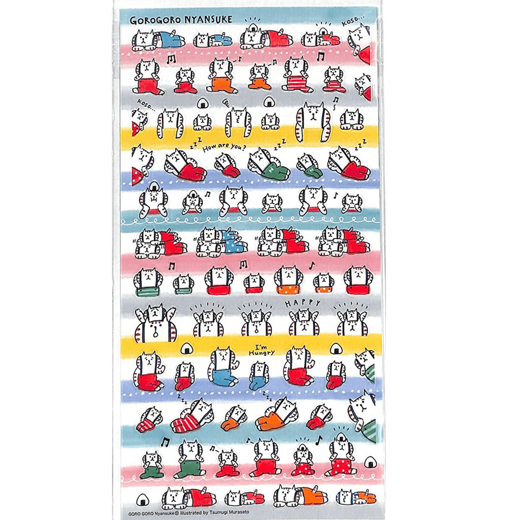 Mind Wave Sticker - Gorogoro Nyansuke Boards