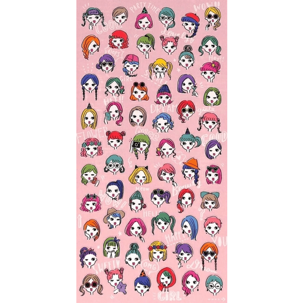 Mind Wave Sticker - Wrap Girls