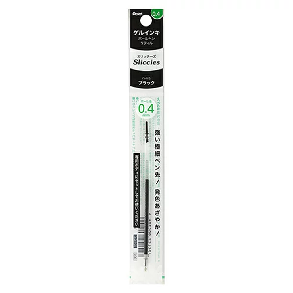 Pentel Sliccies Refill 0.4mmBlack