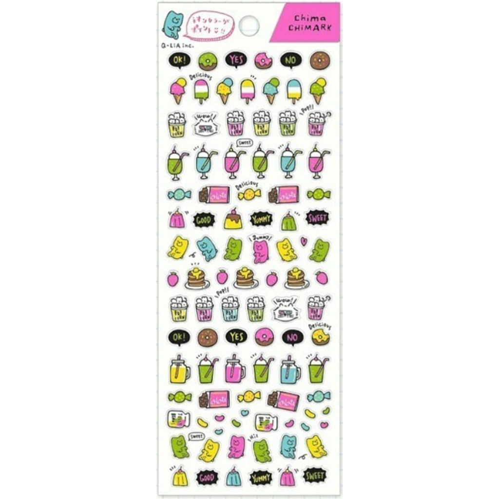 Q-Lia Chima Chimark Sticker Chimachimasu