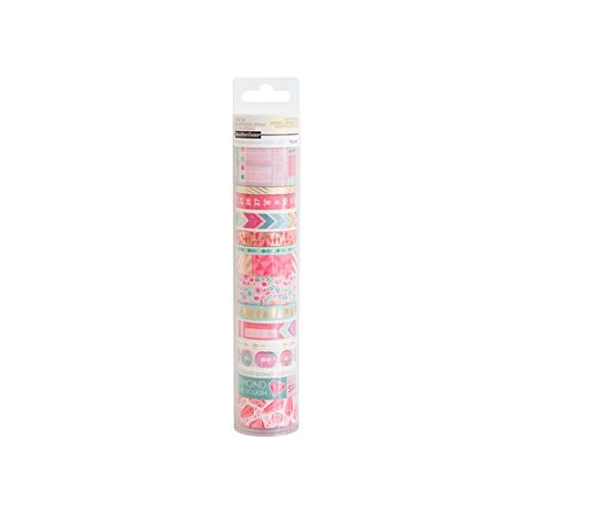 Recollections Mix Washi Tape Set RollWatercolor