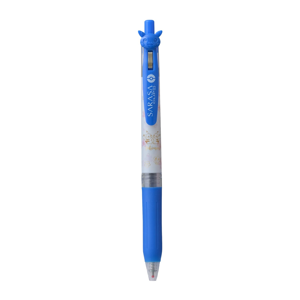 Sarasa Pokemon Pikachu Clip PenCobalt Blue