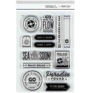Studio Calico Clear StampTo The Beach