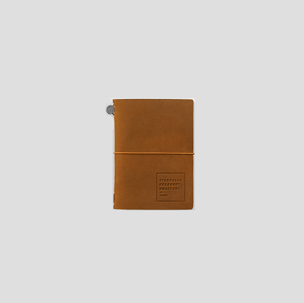 Traveler's Notebook Starbucks Roastery Passport Camel