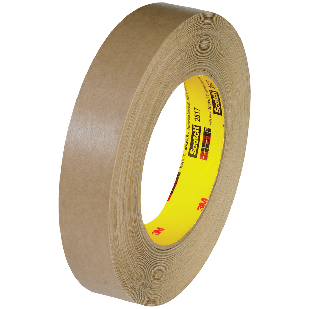 1 1/2" x 60 yds. 3M 2517 Flatback Tape 24/Case