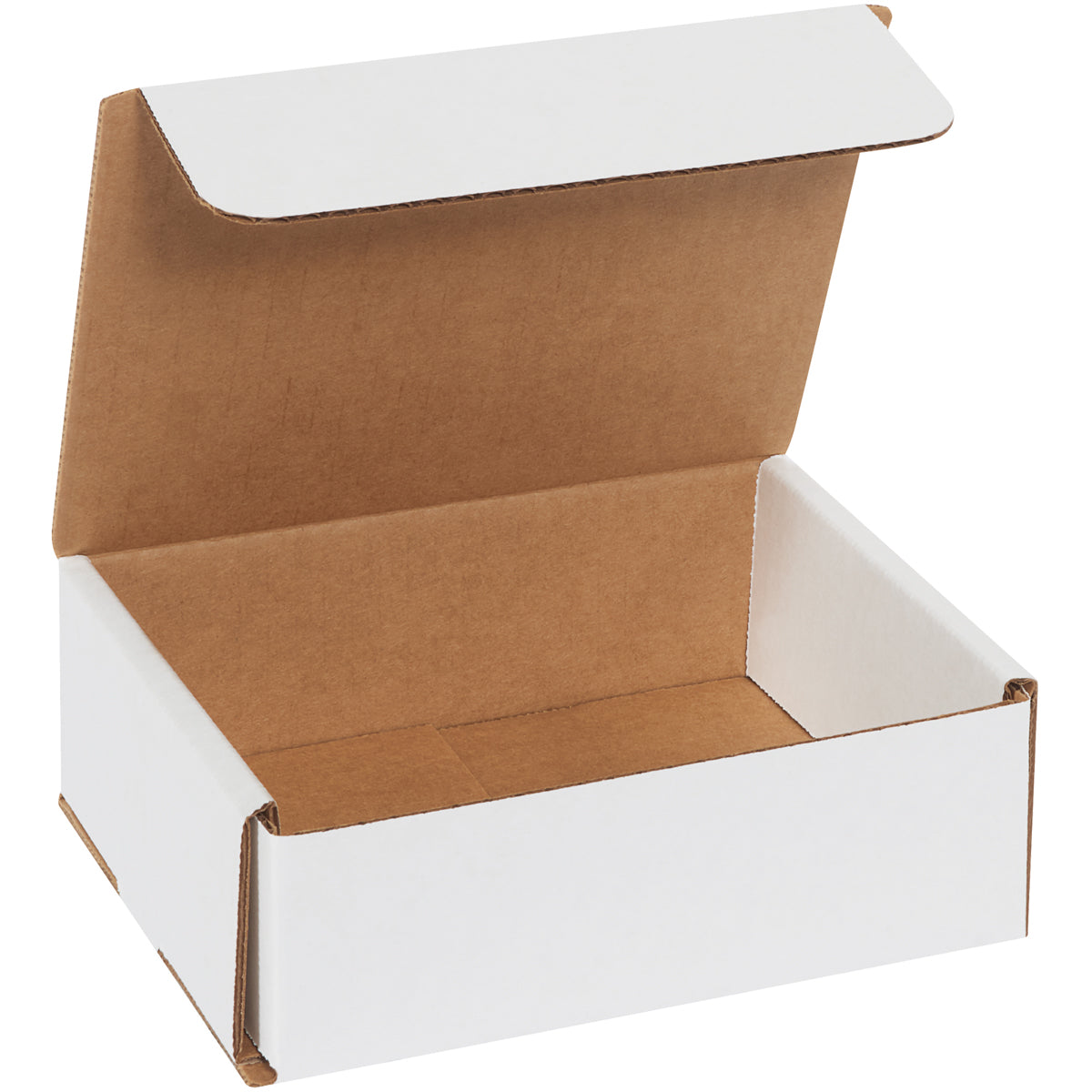 10 x 6 x 3 White Corrugated Mailers 50/Bundle