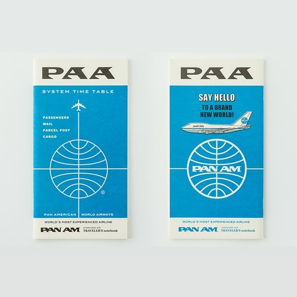 TRAVELERS Notebook x PAN AM Blank Refill Regular Size