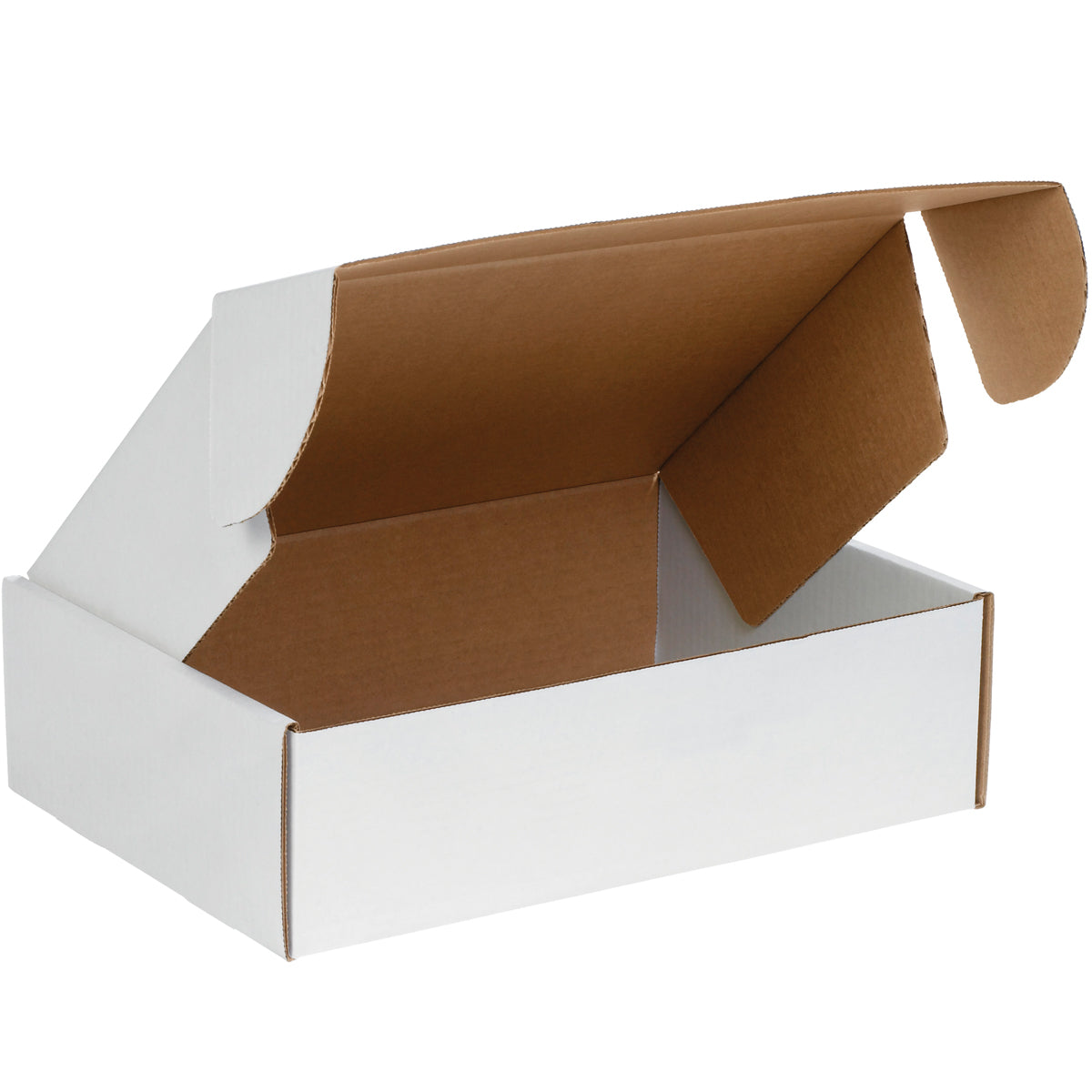 13 x 10 x 4 White Deluxe Literature Mailers 50/Bundle